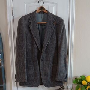 Vtg Stafford COUNTRY COLLECTION Tweed Sport Jacket